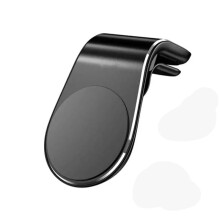 Car Phone Holder Magnetic Mount for Hyundai Palisade 20202025, 360 Rotatable L Type Black Bracket