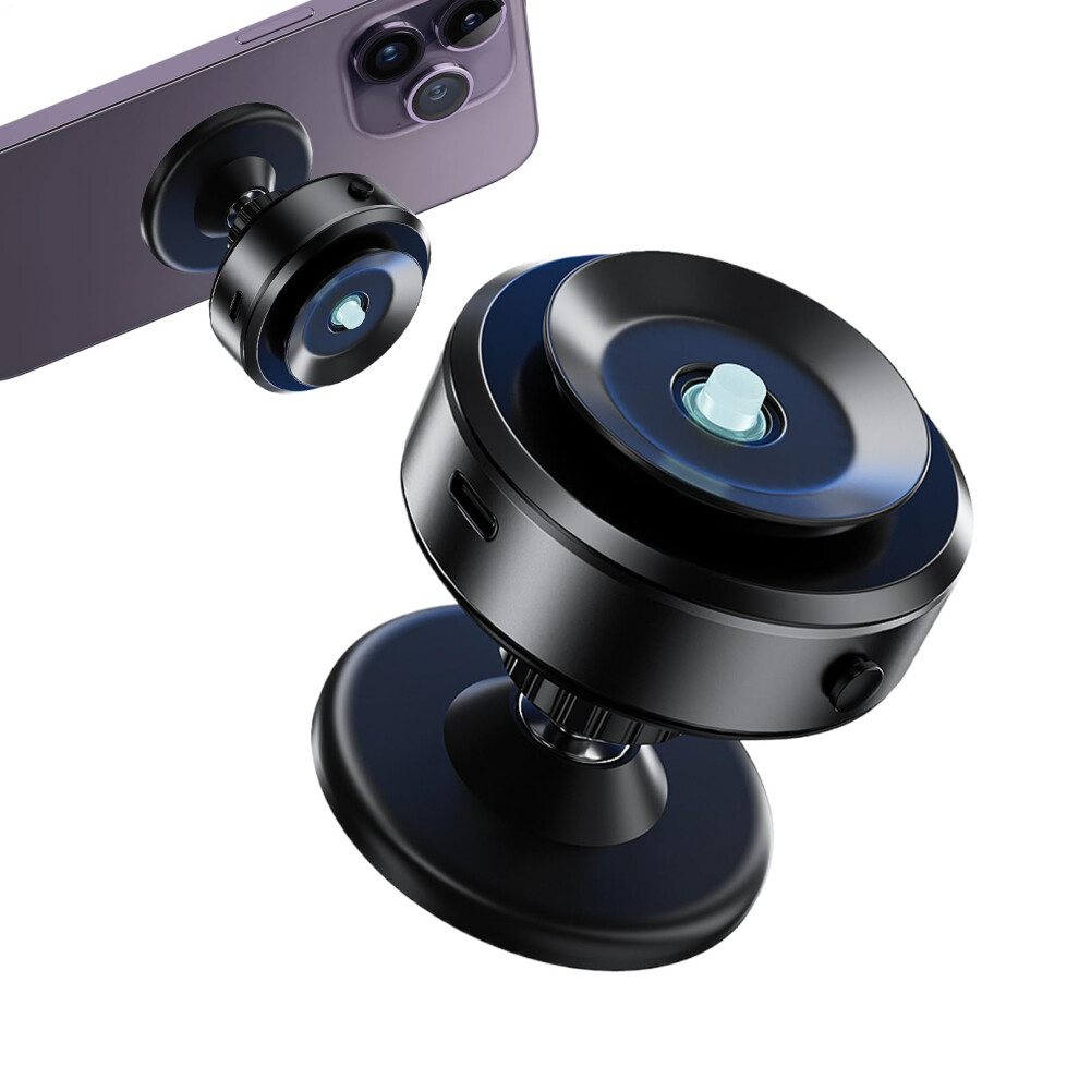 Magnetic Car Phone Mount With Strong Suction Base, Adjustable Viewing Angle, Onehand Operation 9169991080239