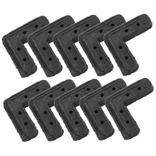 10pcs Window Screen Frame Corners Plastic Brackets for DIY Screen Kit and Door Assembly