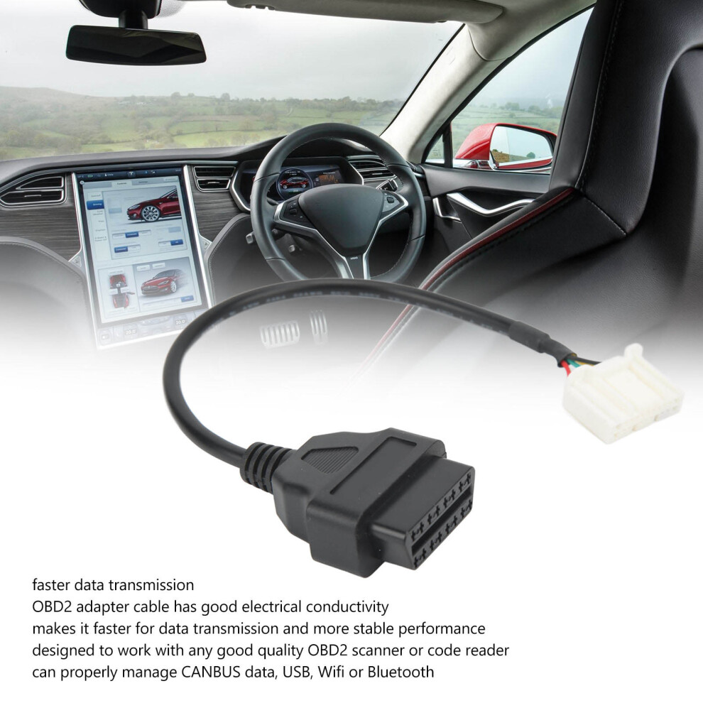 Tesla Diagnostic Cable 20Pin Obd2 Adapter 7790334874561
