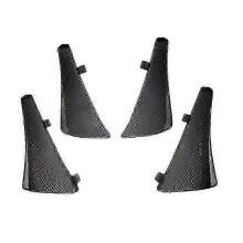 (As show, One size) Mud Block Accessories for a Chevrolet Corvette C8 Car