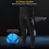 Cycle Tights for Men with Gradient Compression Reflective & 3D Silicone Cushion 3