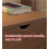 Mid Century Modern Nightstand with Drawer, Solid Wood Legs Bedside Table for Small Spaces 4