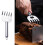 Stainless Steel Meat Shredding Claws with Ergonomic Long Handle BBQ Pulled Pork Shredder 2 Pack 3