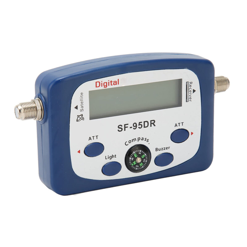 Satellite Signal Finder With Compass And Lcd Display, Sensitivity Digital Tv Meter For Rv 9169991135175