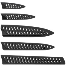 5pcs Universal Knife Sheath Set for 10'' 8'' 5'' 3.5'' Knives, Scratch‑Resistant Blade Protectors