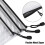 36Pcs Mesh Zipper Pouch Document Bag, 8 Assorted Size, Waterproof Plastic Zip File Folders, Multipurpose for Office,Home 2