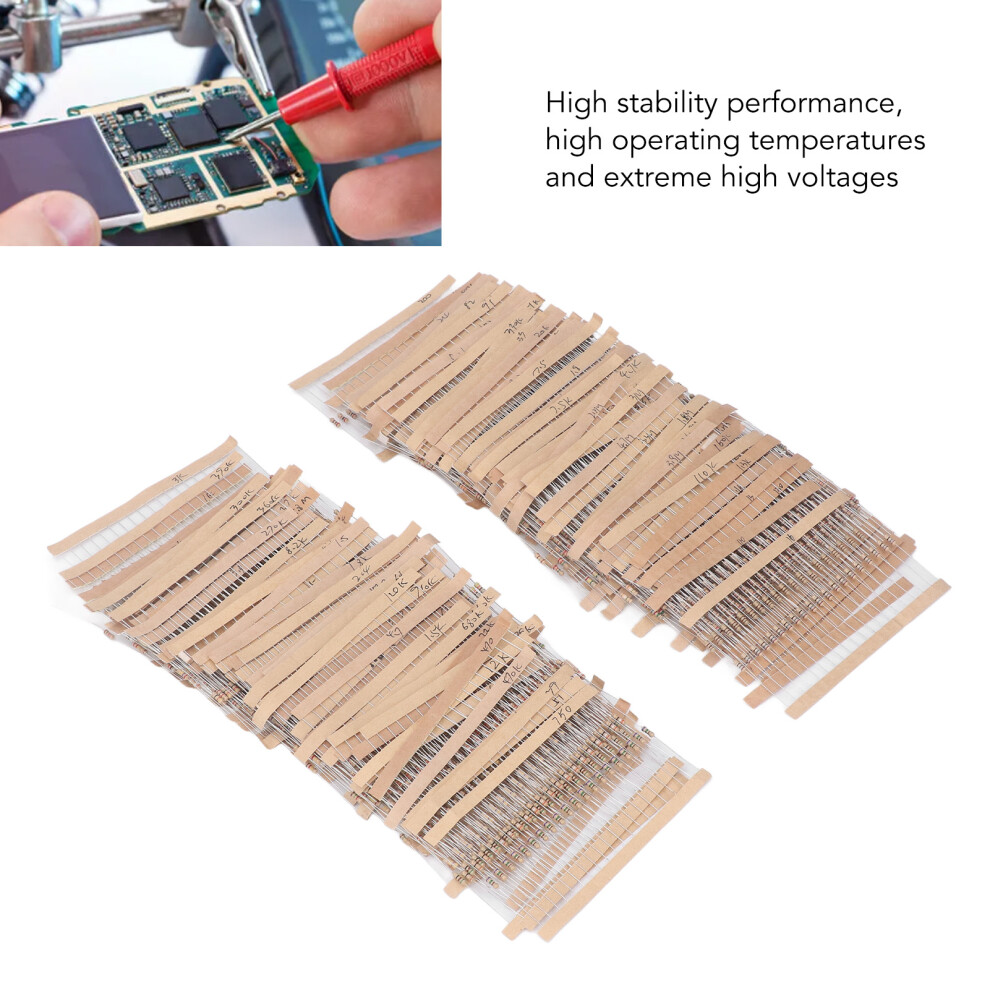 3120Pcs 5% Resistor Kit 156 Values 7340572524119