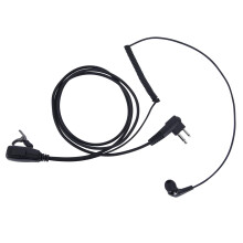 TwoWay Radio Earpiece with Mic, 2Wire PTT Headset for Motorola CP200 CP200D CLS1410 BPR40