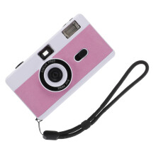 Reusable 35mm Film Camera with BuiltIn Flash, Vintage Style, Lightweight, No Battery Needed