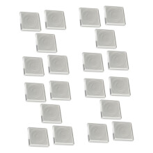 Coin Holder Set of 20 Adjustable Transparent Display Cases for Coin Collection and Storage