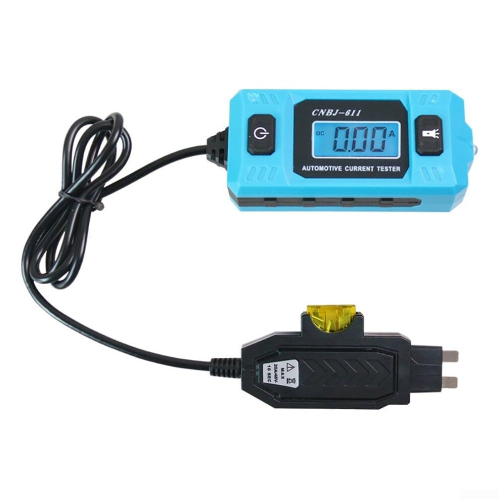12V Automotive Circuit Tester With Lcd Backlight For Accurate Fuse Current Measurement 9092120872002