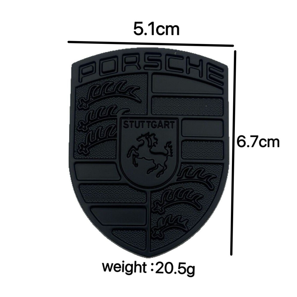 (Porsche All ) Suitable For Car Labeling, Ferrari Car Label, Metal Car Label, Lamborghini Label, And Lamborghini Label. Black 4037248609715
