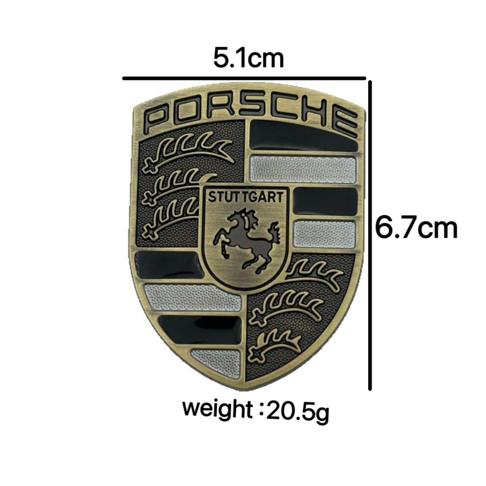 (Porsche ) Suitable For Car Labeling, Ferrari Car Label, Metal Car Label, Lamborghini Label, And Lamborghini Label. Bronze 4037248609708