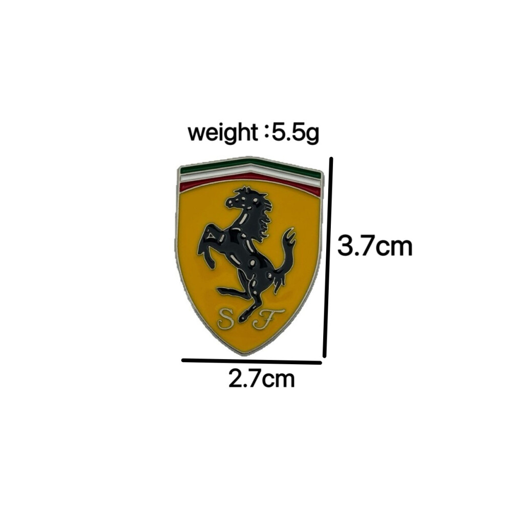 (Ferrari Trumpet) Suitable For Car Labeling, Ferrari Car Label, Metal Car Label, Lamborghini Label, And Lamborghini Label. 4037248609784