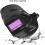 Auto Darkening Welding Helmet Solar Powered for MIG TIG ARC with Grinding Function Black A 2