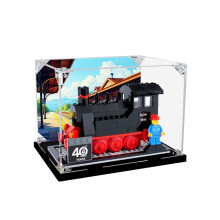 Acrylic Display Box for 40370 Locomotive, Clear Dustproof Case with 360 Viewing and Durable Design