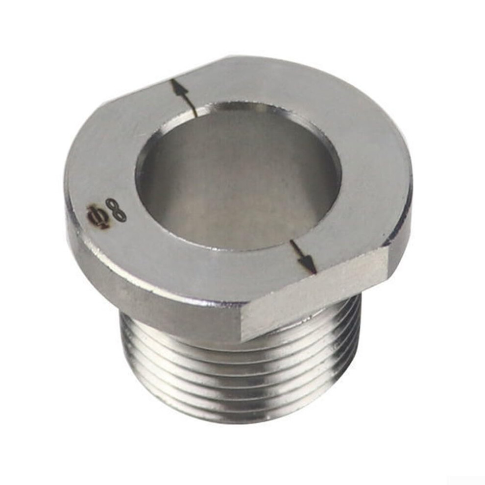Stainless Steel Dowelling Jig And Drill Guide With 8Mm And 15Mm Sleeves, Precise Hole Alignment For Woodworking 9169991135526