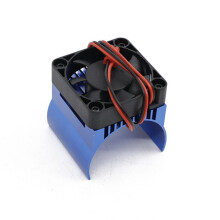 Dissipador de Calor Do Ventilador de RefrigeraçãO Do Motor de 42Mm para  1/10 E-Revo E-Maxx Summit Arrma 1/8 Kraton Talion Typhon RC Car, 2