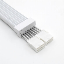 ARGB PSU Cable 24 Pin ATx PSU Extension RGB Cable Color ARGB Streamer Transfer Adapter for Computer, ATx 24Pin