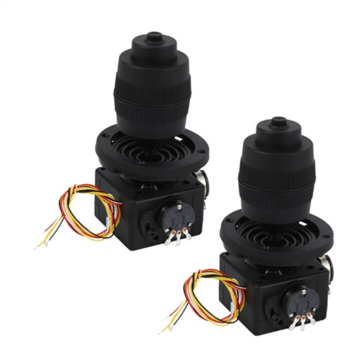 2 x Electronic 4-Axis Joystick Potentiometer Button for JH-D400B-M4 10K 4D Controller with Wire for Industrial