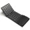 Foldable  Keyboard Tri-Folding Wireless Keyboard with Touchpad Rechargeable Keyboard for Windows IOS Android 1