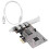 Scheda Controller PCI Express X1 PCI-E FireWire 1394A IEEE1394 3 Porte per Desktop 1