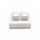 Macro Programming Keyboard RGB Custom 2 Keys Keyboard  Copy and Paste OSU Keyboard Gaming Hotswap Keypad White 1