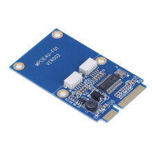 PCI-E PCI Express na PodwóJny Adapter USB MPCIe na 5-Pinowy 2-Portowy Konwerter USB2.0 na Kartę O PełNej/PołOwicznej WysokośCi