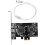 PCI Express X1 PCI-E FireWire 1394A IEEE1394 Controller Card 3 Port for Desktop 2