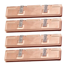 4St Pure Copper RAM KylfläNs Radiator för Ram Memory Cooler Kylning KylfläNs Desktop Memory Radiator DDR2 DDR3 DDR4