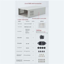 RD RD6012 RD6018  Power Supply 65V 800W Digital Power Supply Case S800 for Iron Shell Voltage Converter Kit