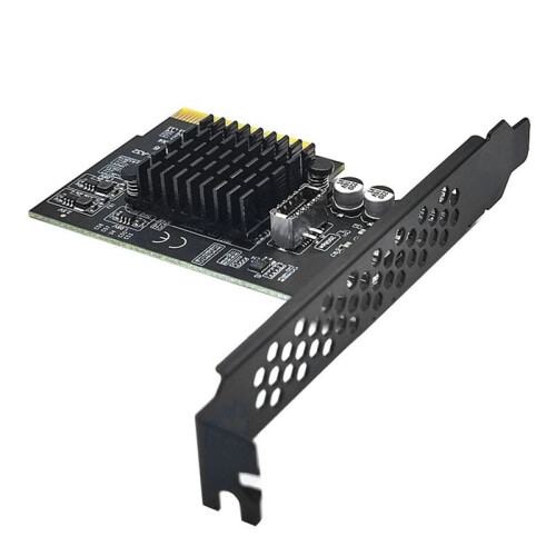 USB3.2 Expansion Card GEN2X2 20Gbps PCIE 4X Adapter TYPE-C Front A-KEY/TYPE-E