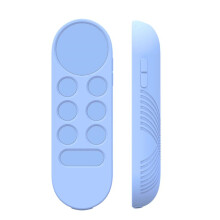 Coque en Silicone pour TéLéCommande  Chromecast Coque de Protection pour TéLéCommande Vocale  TV 2020 D