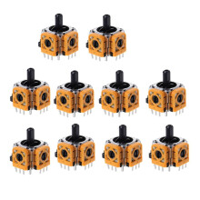 10 Stck 3D Joystick Potentiometer für PS5 Game Controller Joystick Reparaturteile