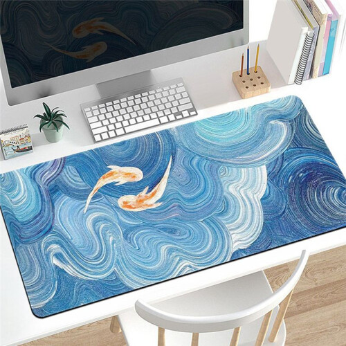 Topographic Contour Extended  Mouse Pad Computer Keyboard Mouse Mat Mousepad 800x300x2mm 1