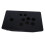 DIY Arcade Joystick Replacement Acrylic Panel Case Handle Arcade Game Kit Sturdy Construction Easy to Install Black 8