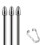 Replacement  Stylus Pen Tips for  2 Tablet- Durable Titanium Alloy Metal Tip/Nibs (3 PCS) 1