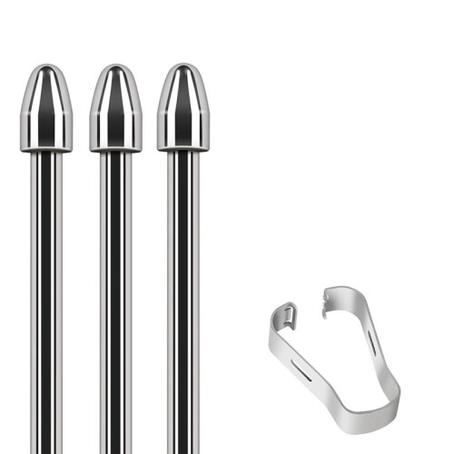 Replacement  Stylus Pen Tips for  2 Tablet- Durable Titanium Alloy Metal Tip/Nibs (3 PCS)