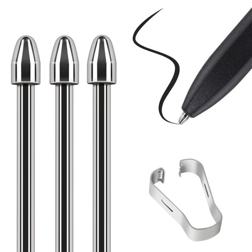 Replacement  Stylus Pen Tips for  2 Tablet- Durable Titanium Alloy Metal Tip/Nibs (3 PCS) 1