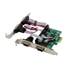 Carte D'Extension ST310 PCIe X1 CH384L 4S DB-9 Broches RS232 COM Port Multifonction Pratique Carte D'Extension