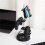 Transparent Tube Controller Stand Adjustable Game Controller Headset Hanger for All Universal Gaming PC Accessories,A 3
