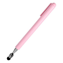 Universele Telescopische Styluspen voor Touchscreens, Intrekbare Aanwijsstick en Stylus met Speciale Massapunt (Roze)