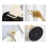 Transparent Tube Controller Stand Adjustable Game Controller Headset Hanger for All Universal Gaming PC Accessories,A 4
