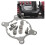 CPU Cooler Fan Bracket Heatsink Holder Accessories Computer Back Plate Replacement Cooling Support Heatsink for AM4 AM5 4