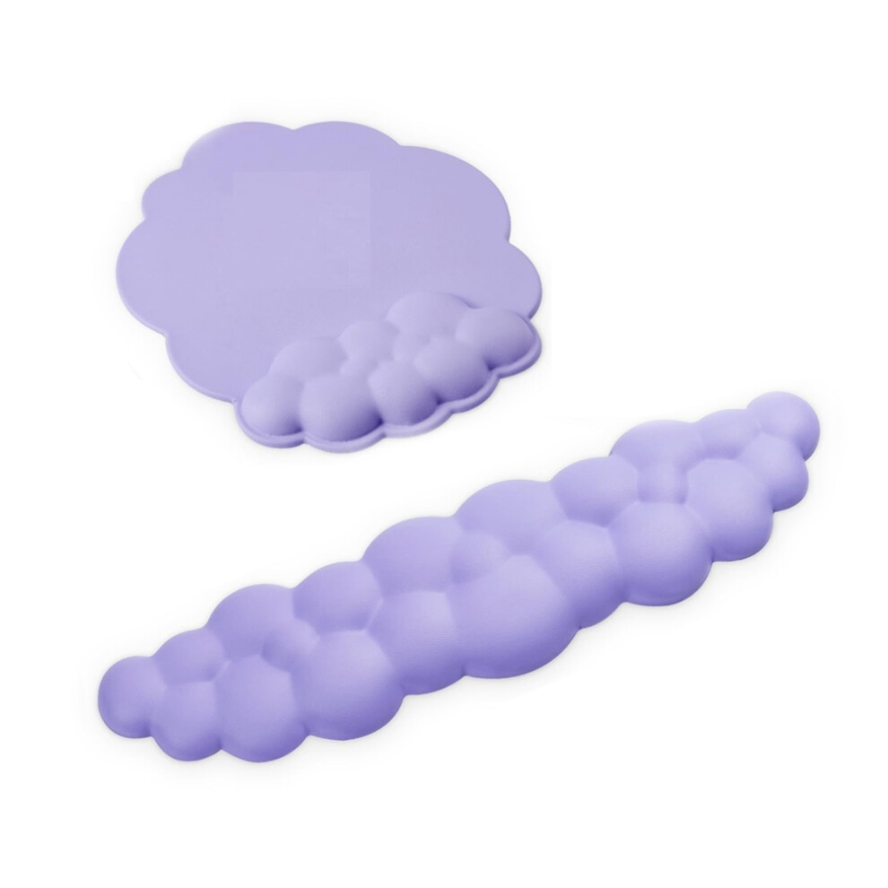 Cloud Wrist Rest Kit Ergonomic Keyboard Wrist Rest Mouse Wrist Rest Computer Gaming Wrist Rest Non-Slip Base 4712875069780
