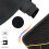 Mouse Pad Gaming Mouse Pad Desk Pad Long Computer Keyboard Mouse Mat Mousepad with Non-Slip Base and Stitched 2