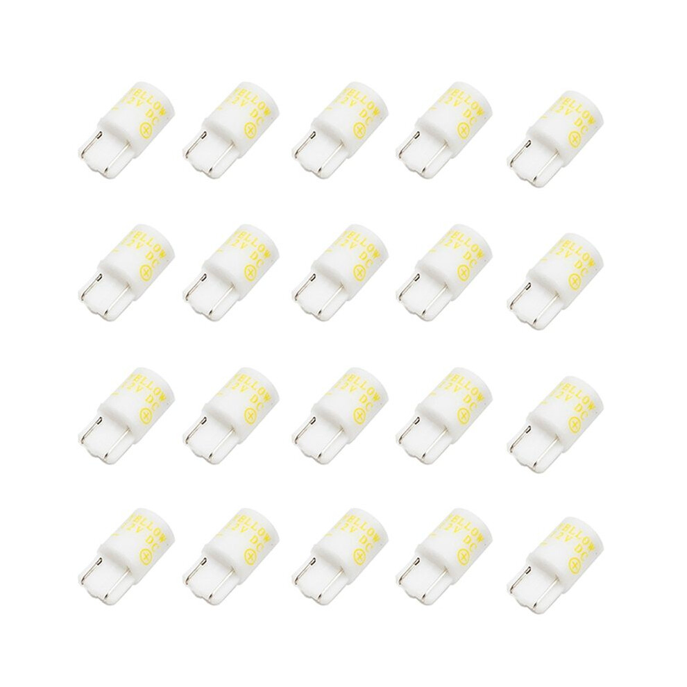 100Pcs 12V Led Arcade Buttons Illuminated Push Buttons For Arcade Gaming Machines Multicolor Led Lamps Yellow 6032454899378