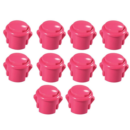 10 Pcs Arcade Buttons 30Mm Responsive Arcade Buttons for Gaming Enthusiasts
