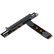 PCIe X4 4.0 M.2 NVMe to X16 Riser Adapter for PCIeX16 /for Card to M.2(Ultra SSD M-Key)NVMe Extension